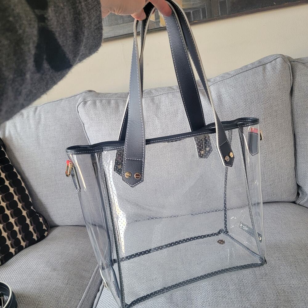 Fenix Sportier Game Day Perforated PVC Tote Custom Texas Stadium Compliant - Picture 6 of 9